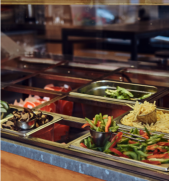 Professional food styling